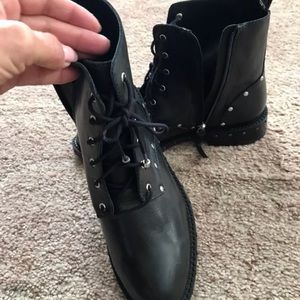 Rebecca minkoff black boots.